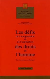 Les défis de l'interprétation et de l'application des droits de l'homme : de l'ouverture au dialogue
