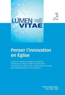 Penser l'innovation en Église