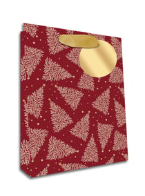 Sac cadeau - Noël en or - Taille M