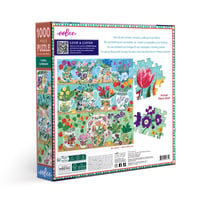 Puzzle 1000 pièces - Floral cupboard