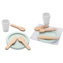 Ma première dînette en bois - 12 pièces