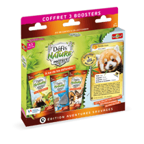 Coffret 3 boosters Défis Nature Protect : édition aventure sauvages - Bioviva