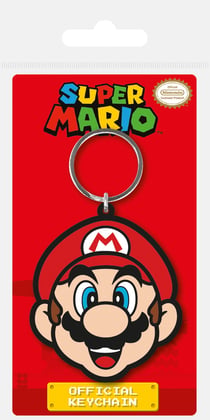 Porte-clés Mario - caoutchouc - Super Mario - 6 cm