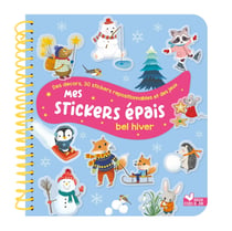 Mes stickers épais - Bel hiver