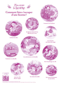 Mon amie la licorne - Puzzle