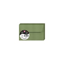 Paquet de 20 enveloppes Pollen - 90x140 mm - 120 g/m² - Vert sauge