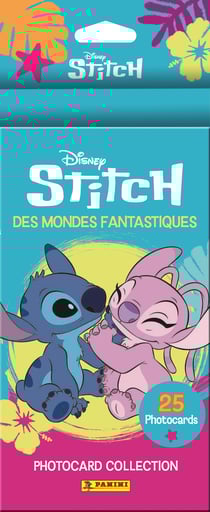 Lot de 5 x 5 photocards Panini - Stitch - 4 + 1 offerte