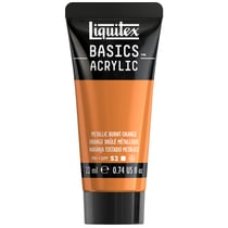 Acrylique Liquitex Basics - Tube 22 ml - Orange Brule Metallique