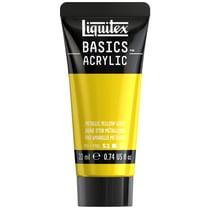 Acrylique Liquitex Basics - Tube 22 ml - Jaune D'Or Metallique