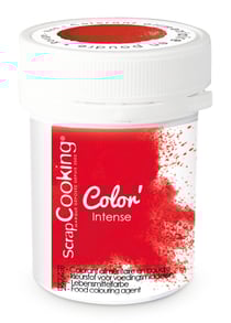 Colorant alimentaire en poudre ScrapCooking® - Rouge - 5 g