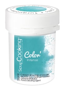 Colorant alimentaire en poudre ScrapCooking - Turquoise - 5 g