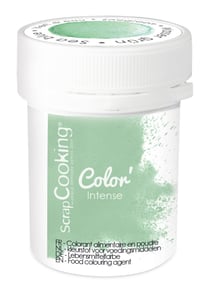 Colorant alimentaire en poudre ScrapCooking - Vert d'eau - 5 g