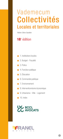 Vademecum des collectivités locales et territoriales (18e édition)