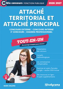 Attaché territorial – Attaché principal (Catégorie A – Concours 2026-2027)