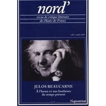 Revue Nord' n.86 : Julos Beaucarne : À l'heure et aux bonheurs du temps présent