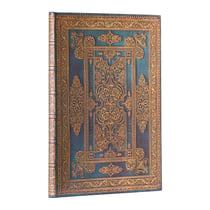 Cahier Paperblanks - Bleu - Grand - Luxe - 176 pages