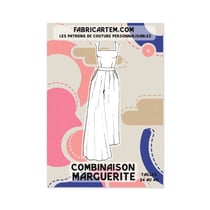 Patron Fabricartem - Combinaison Marguerite