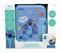 Journal intime électroque avec coffre-fort Stitch - Lexibook