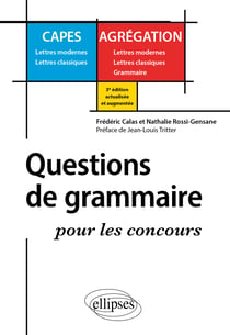 Questions de grammaire pour les concours