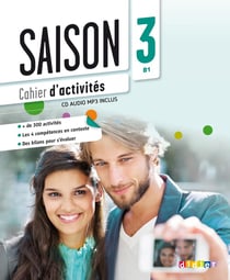 SAISON : Saison 3 - Niv. B1 - Cahier + CD MP3