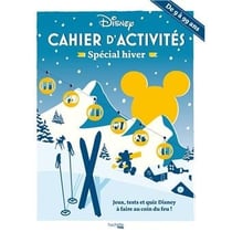 Cahier d'activités d'hiver Disney