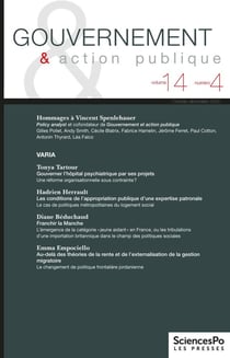 Revue gouvernement et action publique n.14 : Varia