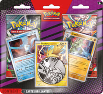 Pack 2 boosters + 3 cartes brillantes Pokémon - Team Rocket