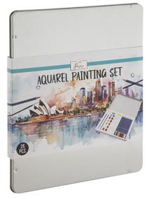 Set de peinture aquarelle Nassau - 28 pièces