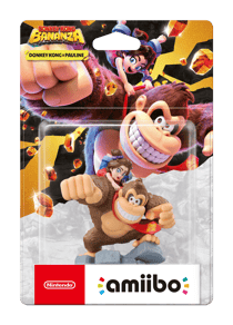 Amiibo Nintendo - Donkey Kong & Pauline - Donkey Kong Bananza