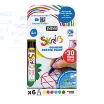 Lot de 6 marqueurs gouache SKRIN - Pébéo