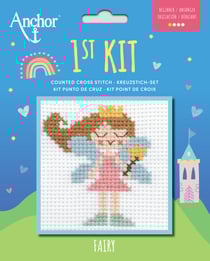 Kit point de croix Anchor - Fée - 10 x 10 cm