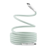 Câble USB-C/USB-C à gaine aimantée - T'nB - 1.5m - vert