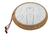 Tongue Drum DO mineur - Blanc - Shiver