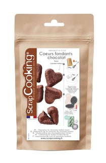Préparation pour fondants au chocolat ScrapCooking® - 240 g