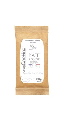 Pâte à sucre ScrapCooking® - Blanc - 100 g