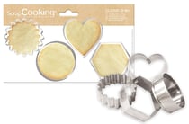 Lot de 4 emporte-pièces "biscuit" ScrapCooking®