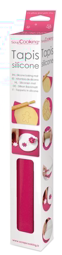 Tapis pour pâte à sucre ScrapCooking® - 38 x 30 cm