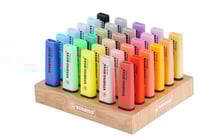 Colorcube de 30 surligneurs STABILO BOSS ORIGINAL- Couleurs assorties - Pointe biseautée