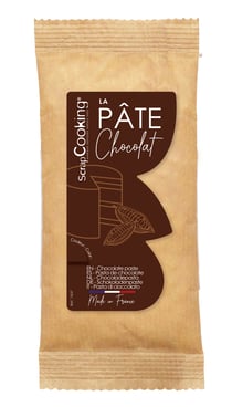 Pâte de modelage ScrapCooking® - Chocolat intense - 250 g