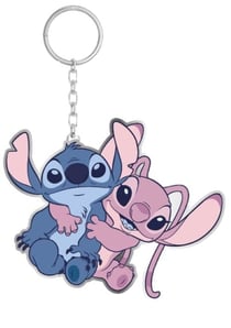 Porte-clés Cerda - Lilo et Stitch - Stitch & Angel - en métal