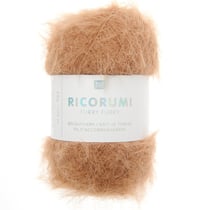 Pelote de fil Rico Design - Ricorumi Furry Furry - Caramel 008