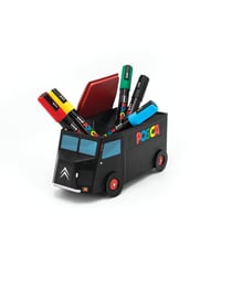 Pot à crayon en forme de camion Citroën Posca - Édition Limitée