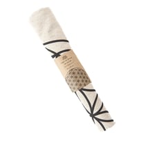 Tapis de tirage de cartes fleur de vie - Chanvre - ⌀50cm - Cultura