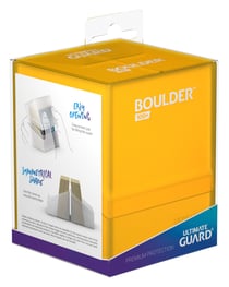 Boîte pour cartes Boulder Ultimate Guard - Ambre