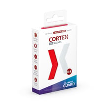 Lot de 60 pochettes de protection pour cartes Ultimate Guard - Cortex Sleeves - Format japonais - Rouge