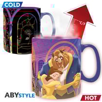 Mug thermo-réactif Abystyle - Disney La Belle Et La Bête - Céramique - 460 ml
