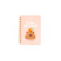 Carnet Mr. Wonderful - Orange – A5 – Squishy Capybara