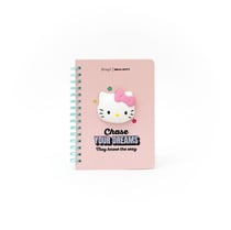 Carnet Mr Wonderful - Hello Kitty - A5 - Chase your dreams...