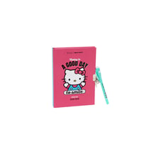 Journal intime + stylo avec encre normale et invisible Hello Kitty - Today is a good day to smile