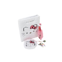 Carnet A5 + porte-monnaie + stylo - Mr Wonderful - Hello Kitty